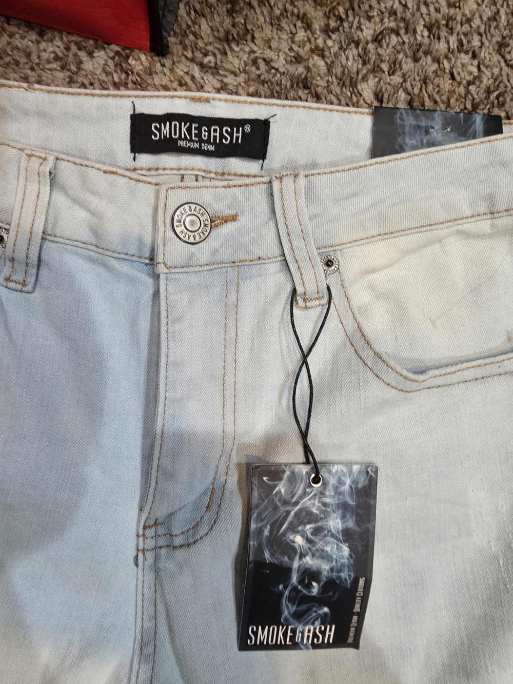 Light Blue Men's Jeans - Premium Denim